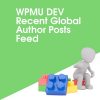 WPMU DEV Recent Global Author Posts Feed