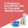 CobaltApps SocialPress Skin for Dynamik Website Builder