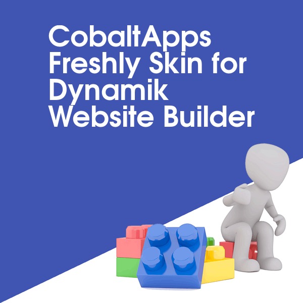 CobaltApps Freshly Skin for Dynamik Website Builder