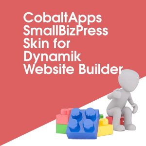 CobaltApps SmallBizPress Skin for Dynamik Website Builder