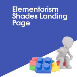 Elementorism Shades Landing Page