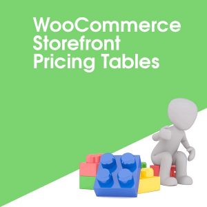 WooCommerce Storefront Pricing Tables