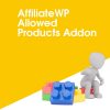 AffiliateWP Allowed Products Addon